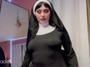 Preview 3 of Naughty Nun Dildo Ride