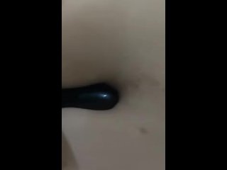 playing with a doll