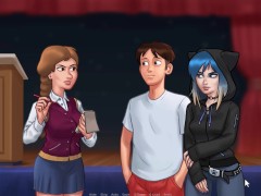 Summertime Saga - Jenny love fucking me - mission to get the uniform code dismissed