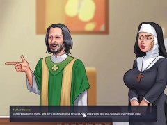 Summertime Saga - Jenny is now hooked on my dick she come anytime to ride me