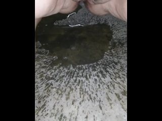 bbw pee, pissing, vertical video, female desperation