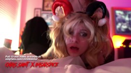 imsadspice / extrasadspice & Chris Saint TikTok Harley Quinn cosplay sextape
