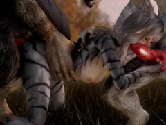 Werewolves Enjoy Their Catgirl - Screenshot 10 of 16 - Skyrim