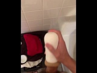 Fucking a fleshlight 💦💦