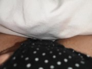 Preview 1 of Sneaky under duvet masturbation and talking while husband is falling asleep near by.