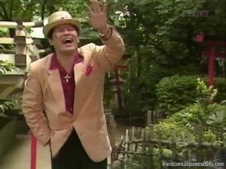 Japanese MILF masturbates in solo scene