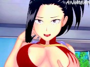 Preview 3 of Compilation of Momo Yaoyorozu Getting Fucked by Deku for Endless Creampies - MHA Anime Hentai SFM 3D