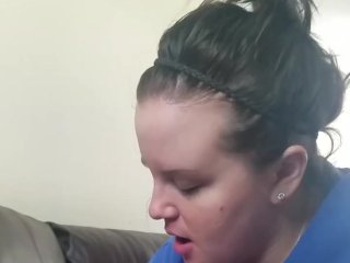 Milf swallows cum