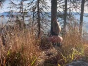 Preview 1 of Friday hike turns into a horny outdoor fingering and dick sucking - Cloud and Nine