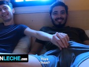 Preview 5 of Latin Leche - Cesar Rose And Franco Sins Are More Than A Fuck Buddies They Are Breeding Friends