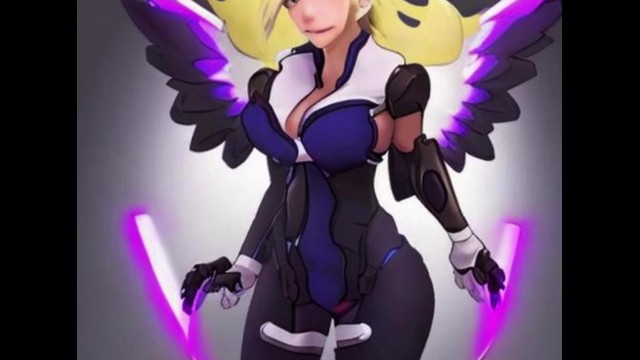 BIG NAKED Overwatch tits, CUM SO QUICK