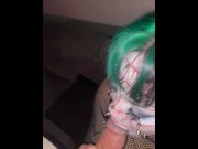 Preview 5 of Sucking dick in front of friends at halloween party 🎃