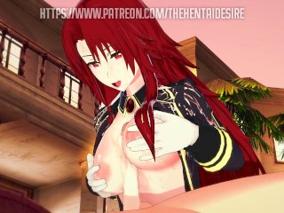 IRIS MIDGAR RIDES YOUR DICK 🥵 THE EMINENCE IN SHADOW HENTAI