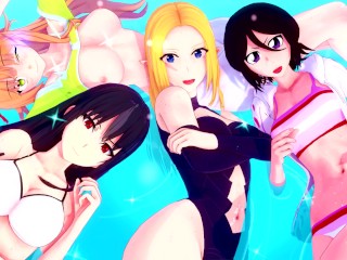BEST GIRL OF THE SEASON HENTAI COMPILATION(アルファ、Claire、ルキア、カナデ)2022年秋3/3