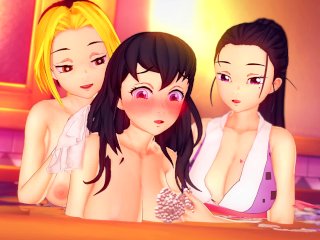 anime hentai, kimetsu no yaiba, 60fps, uncensored
