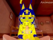 Preview 5 of POV: You Got Sent to the Ankha Zone and Fuck her Many Times - Anime Hentai Furry 3d Compilation