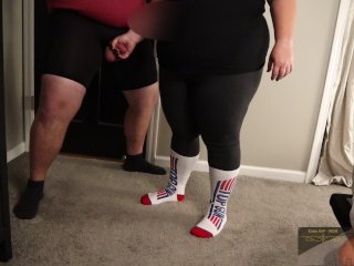 Katie Is TopGun - Ballbusting Kicks Paddles Slaps in_Socks