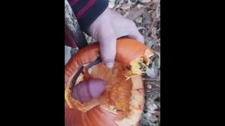 Smashing pumpkin