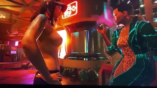 Enjoy All Cyberpunk 2077 Lesbian Joy Toy's Sex Scenes Choom