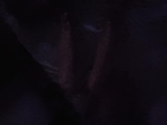 my pink pussy gets fucked by my pink toy and a fat white dick