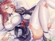 Preview 1 of Live Waifu Wallpaper - Part 9 - A Maid Is Having A Good Fuck By LoveSkySan