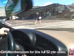 Fun Party Girl Bares Her Big Boobs In My Back Seat