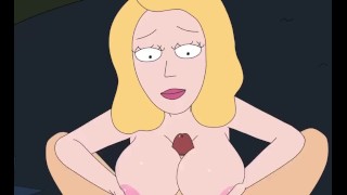 Rick y Morty - A Way Back Home - Solo escena de sexo - Parte 58 Beth Boobjob por LoveSkySanX