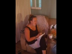 Milf Eating Food Ferociously