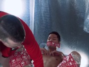 Preview 3 of Abysse Ties Up Buddy and Fist Fucks