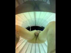Tanning bed tease