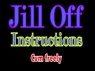 jerk off instruction, exclusive, masturbate, joi