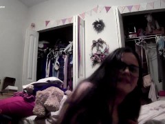 Cock-Starved PAWG Teen Slut LOSES HER MIND While Fucking Herself.