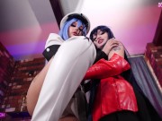Preview 5 of Akame and Esdeath enjoy Tatsumi dick Leah Meow
