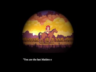 Scarlet Maiden [ Hentai game PornPlay ] Ep.1 Starpon lesbian fun with naughty goblin