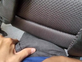 Me Masturbando no ônibus - Exhibicionista Latino