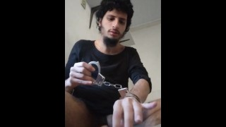 Cum inside me ( Handcuff myself  problably the second time i do this