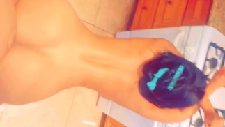 Любительский минет с черной головой, выстрел из видео от первого лица, подборка видео