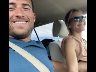 Branlette Flirtante Amusante En Conduisant à Travers Le Pays - Kate Marley