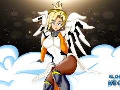 Mercy DESNUDA-Overwatch