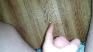 Twink gay boy masturbating alone 