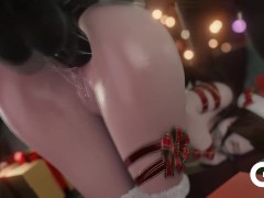 Mai Giving You Her Tight Ass Hole For Christmas