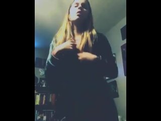 Hot Matching Track Suit with Cropped Tank Top Under It (hot outfit)