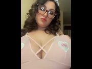 Preview 1 of I LOVE PLAYING WITH MY BIG TITTIES