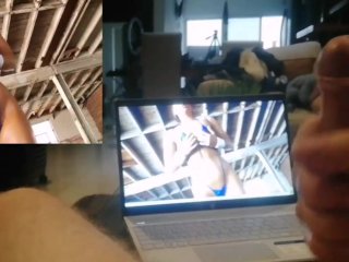 EXTREMELY HOT Red Light Green Light Challenge to Bisexual Porn