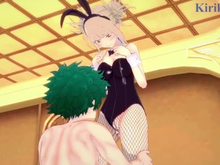 Himiko Toga and Izuku Midoriya have intense sex in a casino. - My Hero Academia Hentai