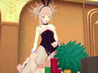Himiko Toga and Izuku Midoriya_Have Intense Sex in a Casino. - My HeroAcademia Hentai