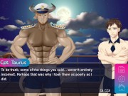 Preview 3 of Hardcore Cruising: A Sci-Fi Gay Sex Cruise! [Y Press Games] Sex with the captain in the shower
