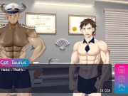 Preview 1 of Hardcore Cruising: A Sci-Fi Gay Sex Cruise! [Final] [Y Press Games] Final scene with the captain