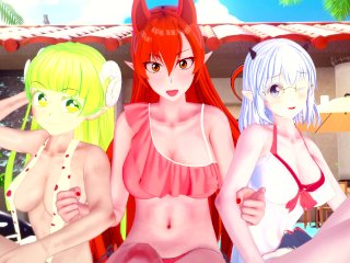 big boobs, verified amateurs, 魔入りました 入間くん, ウァラク・クララ