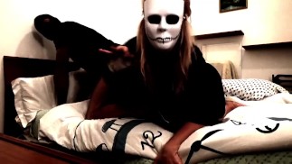 Femdom Savage Pegging halloween